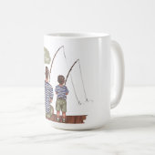 Happy Vatertag Kaffee Tasse (VorderseiteRechts)