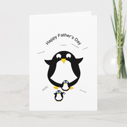Happy Vatertag - Karte (Vorderseite)