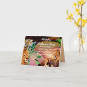 Happy Vatertag_ Karte (Gelbe Blume)