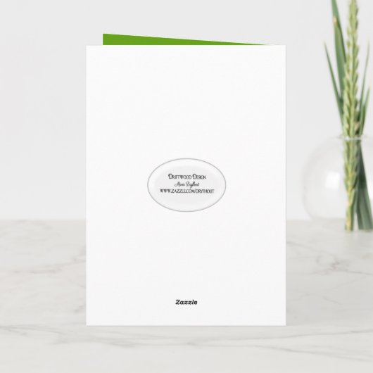 Happy Vatertag Mähen Gras Karte (Rückseite)