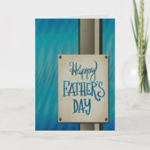Happy Vatertag Modern Fun Inspirivity Card Karte (Vorderseite)