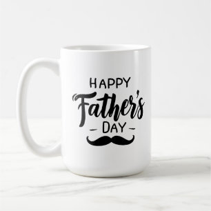 Happy Vatertag - Mustache Celebration Art Kaffeetasse