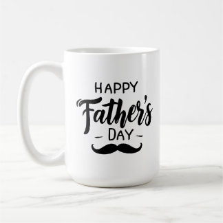 Happy Vatertag - Mustache Celebration Art Kaffeetasse