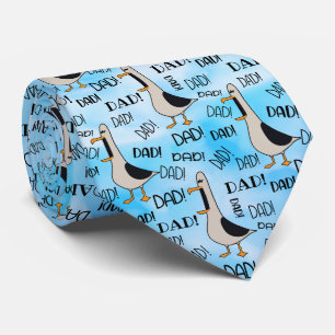 Happy Vatertag Niedlich Duck Daddy Liebe Krawatte