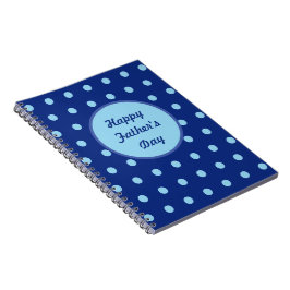 Happy Vatertag Notebook (Navy & Soft Blue) Notizblock