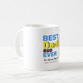Happy Vatertag Papa Geschenk Kaffeetasse (Vorderseite Links)