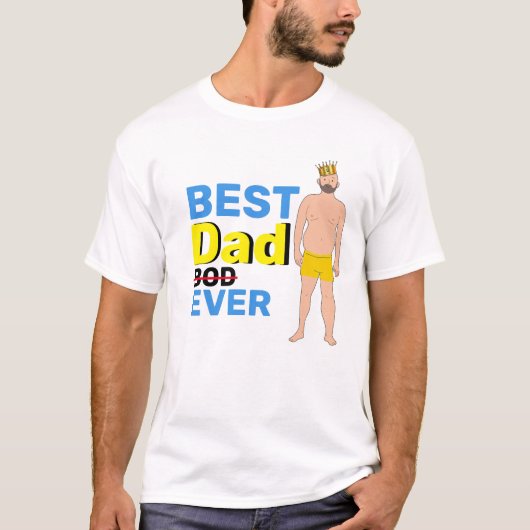 Happy Vatertag Papa Geschenk T-Shirt (Vorderseite)