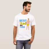 Happy Vatertag Papa Geschenk T-Shirt (Vorne ganz)