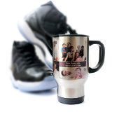 Happy Vatertag, Personalisiert, Foto Collage Reisebecher