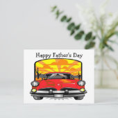 Happy Vatertag - Postkarte (Stehend Vorderseite)