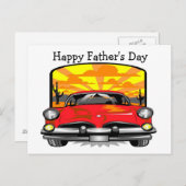 Happy Vatertag - Postkarte (Vorne/Hinten)
