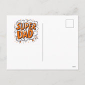 Happy Vatertag Postkarte (Rückseite)