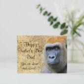 Happy Vatertag_ Postkarte (Stehend Vorderseite)