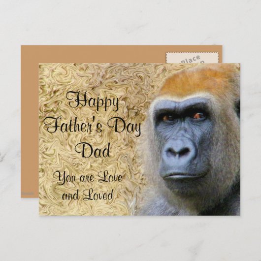 Happy Vatertag_ Postkarte (Vorne/Hinten)