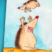 Happy Vatertag Postkarte von Nicole Janes