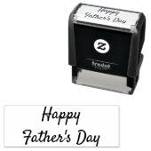 Happy Vatertag Rubber Briefmarke Permastempel (Beispiel)