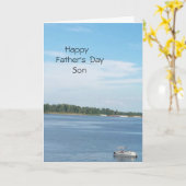 Happy Vatertag Sohn Karte (Gelbe Blume)