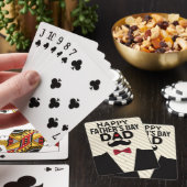 "Happy Vatertag" Spielkarten (In Situ)