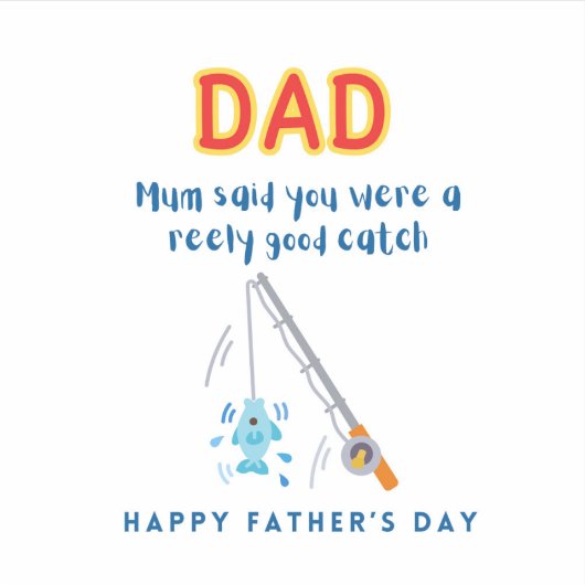 Happy Vatertag Sticker (Vorderseite)