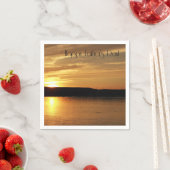 Happy Vatertag Sunset Cocktail Napkins Serviette (Beispiel)