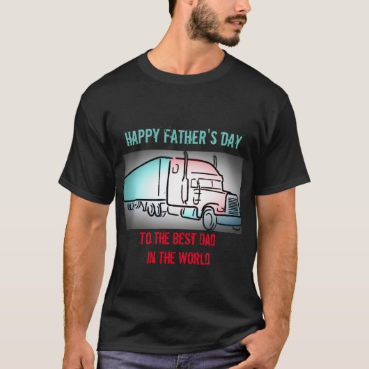 Happy Vatertag T-Shirt (Vorderseite)