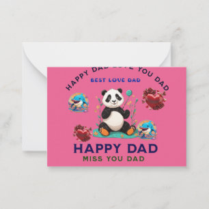 Happy Vatertag T - Shirt Logo Custom Vater T-Shir Mitteilungskarte