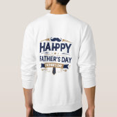 Happy Vatertag T - Shirt | Perfektes Geschenk für (Rückseite)