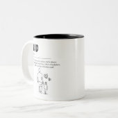 Happy Vatertag Tasse (Vorderseite Links)