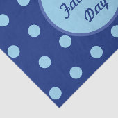 Happy Vatertag Tissue (Navy & Soft Blue) Seidenpapier (Ausschnitt)