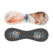 Happy Vatertag Typografie Dunkelgrau Baseball (Paneele)