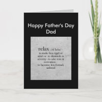 Happy Vatertag Vater Definition von Relax Spaß