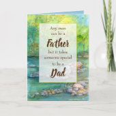 Happy Vatertag Vater Felsen Außenwelt Karte (Vorderseite)