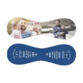Happy Vatertag Vater Hero Collage Names Bl Baseball (Paneele)