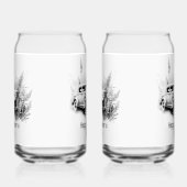 Happy Vatertag Vintage Betreuung Dosenglas (Rechts)