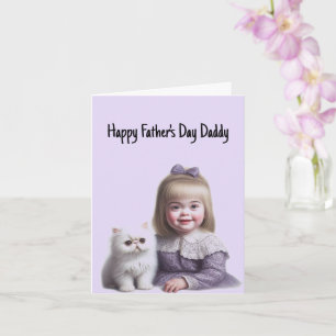 Happy Vatertag von der Tochter Karte
