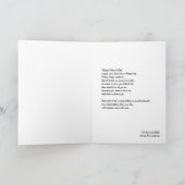 Happy Vatertag von Kindern Grußkarte Karte (Innenseite)