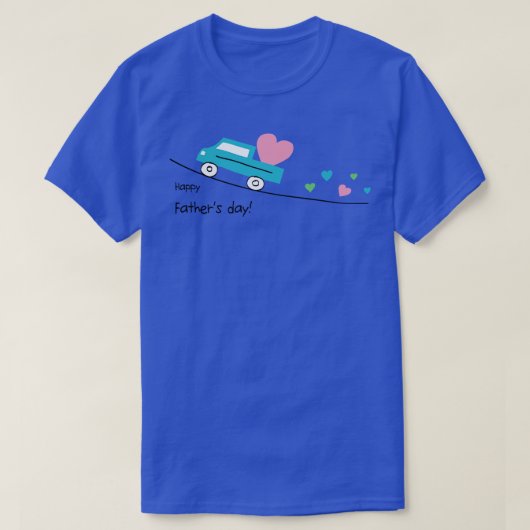 Happy Vathers Day 1 T-Shirt (Design vorne)