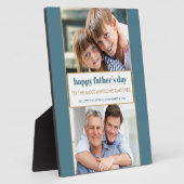 Happy Vathers Day 2 Foto Moderne Fotoplatte (Seite)