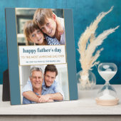 Happy Vathers Day 2 Foto Moderne Fotoplatte (Seite)