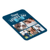 Happy Vathers Day 5 Foto Collage Magnet (Rechte Seite)