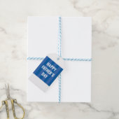 Happy-Vathers-Day #5 Geschenkanhänger (Mit Garn)