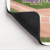 Happy Vathers Day Baseball Mousepad (Ecke)