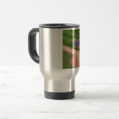 Happy Vathers Day Baseball Reisebecher (Vorderseite Links)