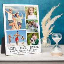 Happy Vathers Day BEST VATER EVENT 5 Foto Collage