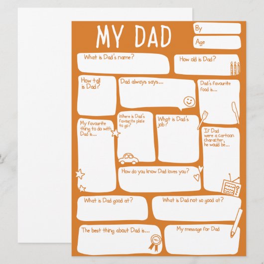 Happy Vathers Day_Best Vater Ever (Vorne/Hinten)