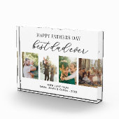 Happy Vathers Day Best Vater Ever Fotoblock (Rechts)