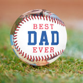 Happy Vathers Day BEST VATER JE 2 Foto Baseball