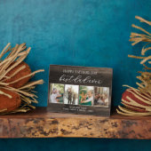 Happy Vathers Day Bester Vater je 4 FotoCollage Fotoplatte (Seite)