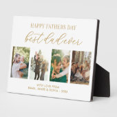 Happy Vathers Day Bester Vater je 4 FotoCollage Fotoplatte (Seite)