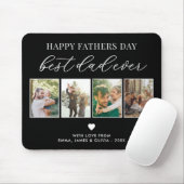 Happy Vathers Day Bester Vater je 4 FotoCollage Mousepad (Mit Mouse)